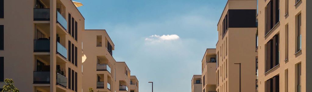 Residential buildings in Muscat, Oman