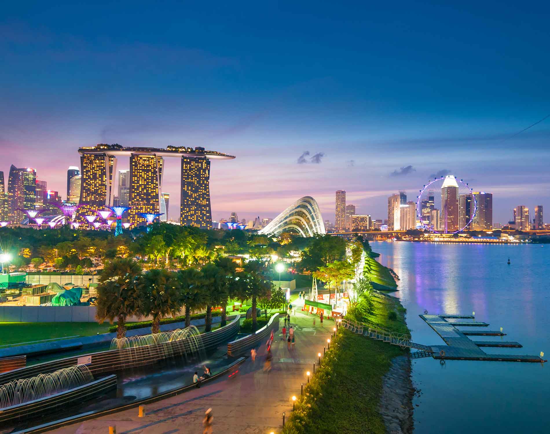 View of Singapore