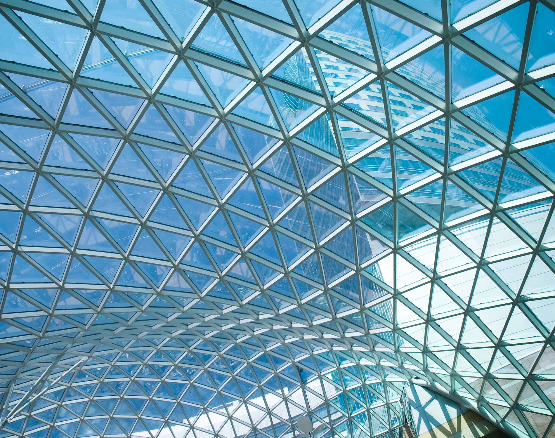 购物中心的屋顶