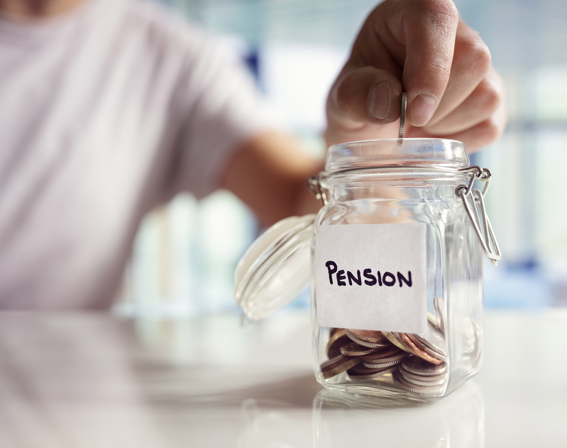 Pension savings