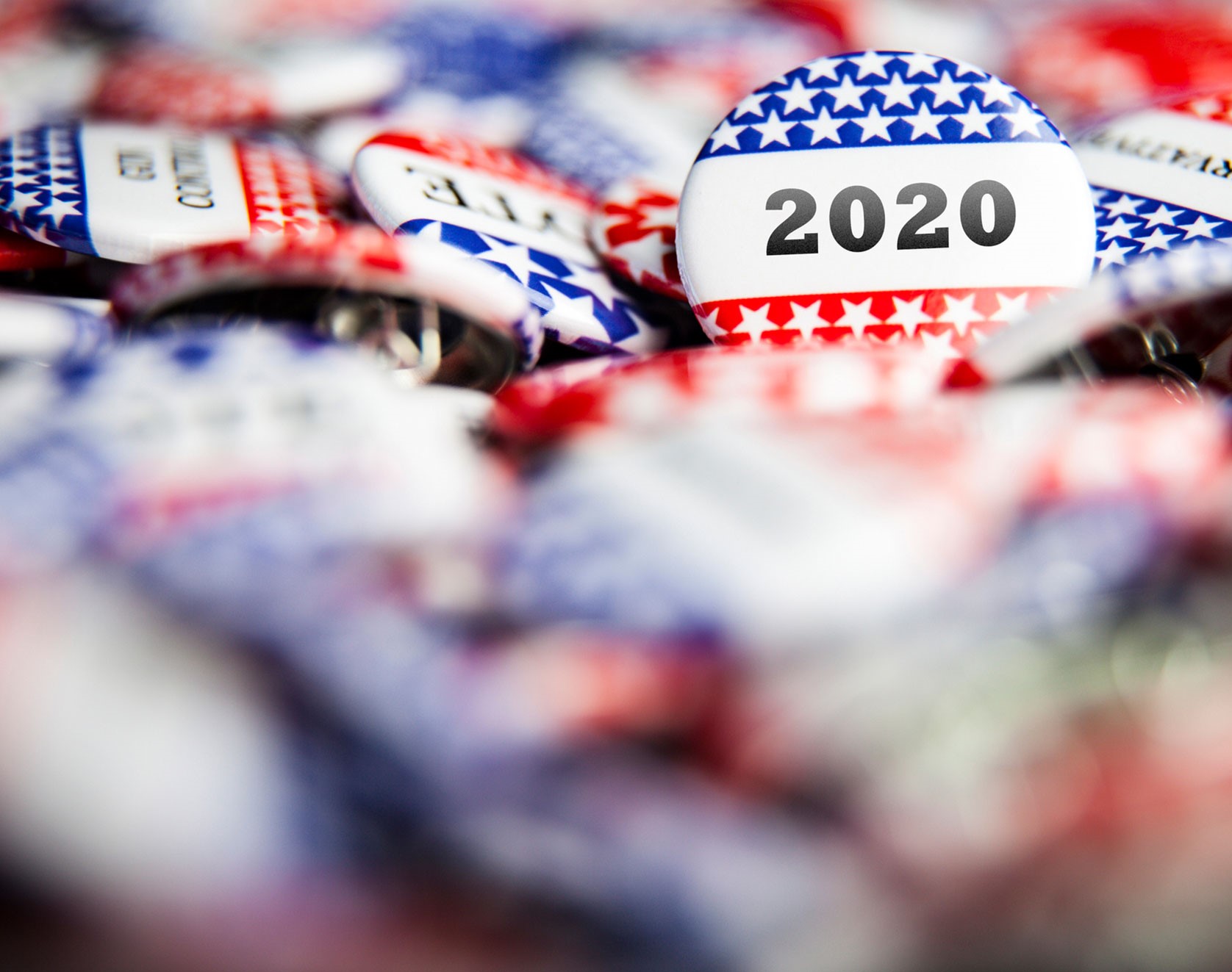 US Election 2020 buttons