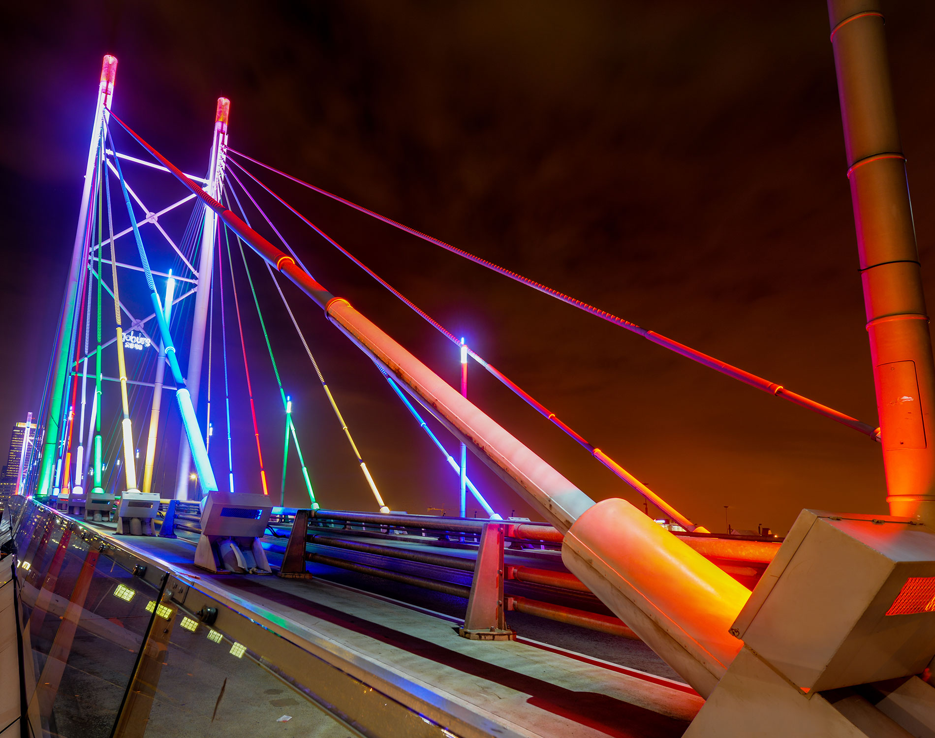 Nelson Mandela Bridge in Johannesburg