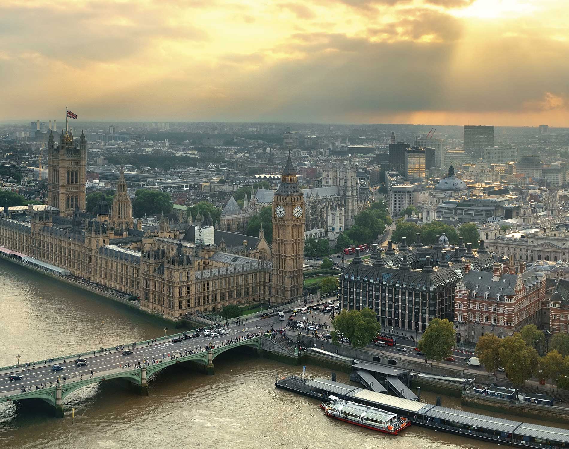 Westminster rooftop