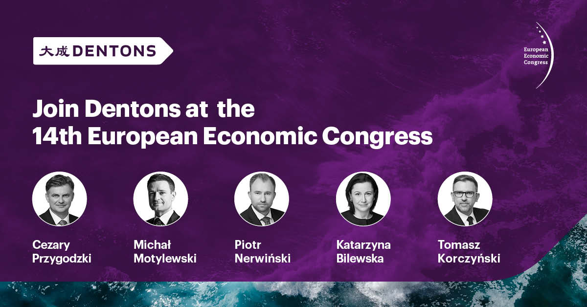 Join Dentons at the 14th European Economic Congress