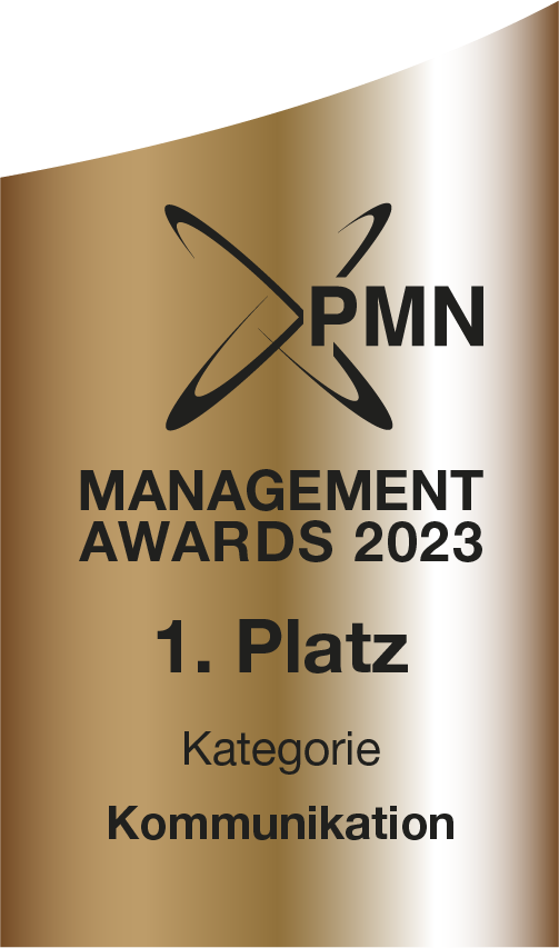 PMN Management Awards 2023 Finalist in Kategorie Kommunikation