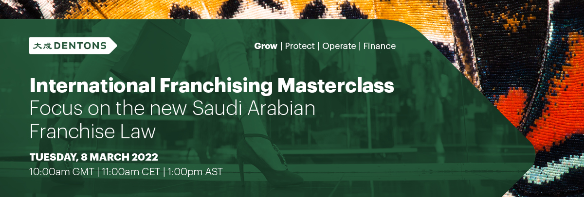 2022 International Retail Franchising Masterclass