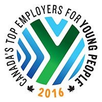 Top employers for young people logo