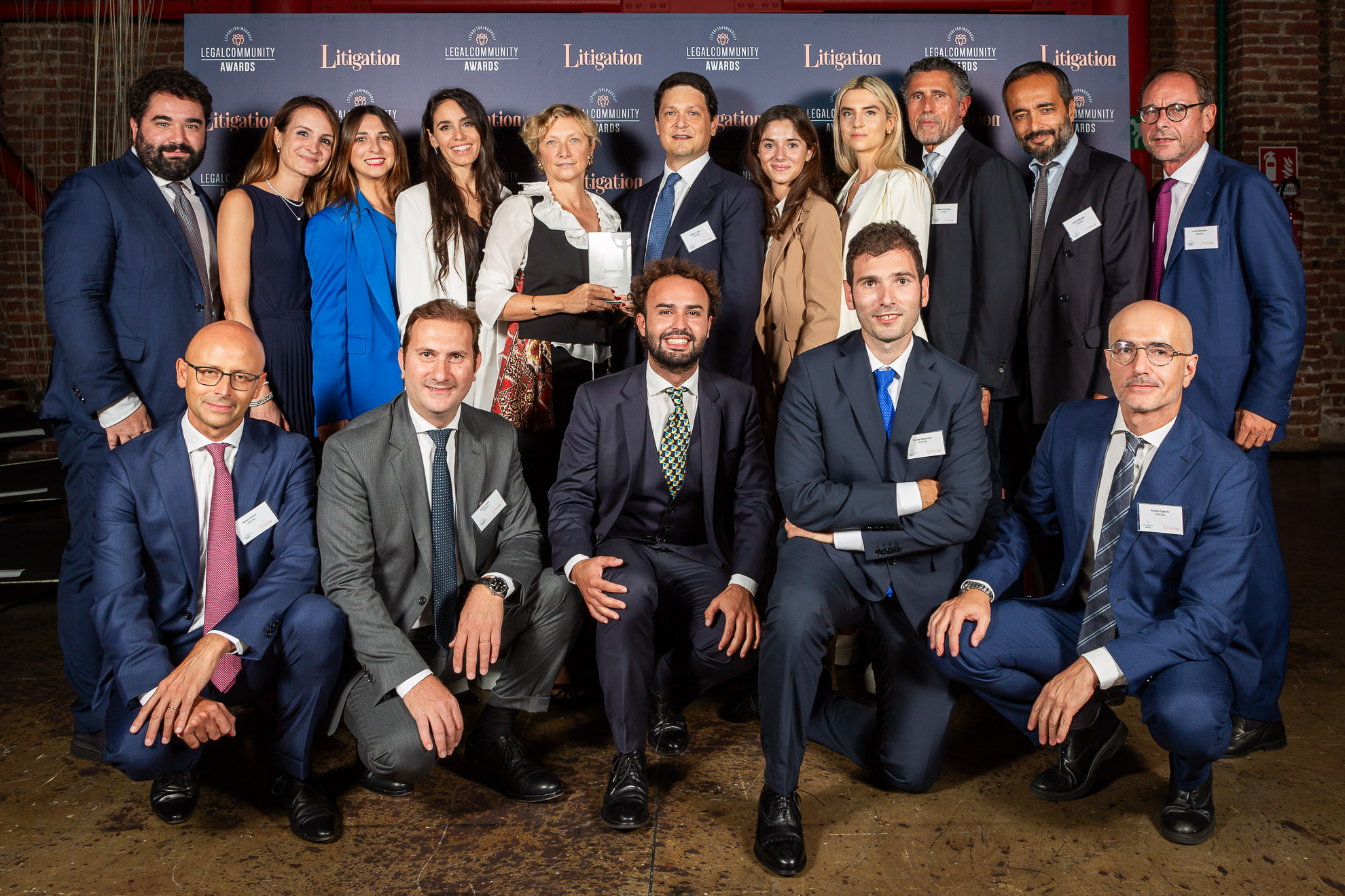 Legal community Litigation Awards team