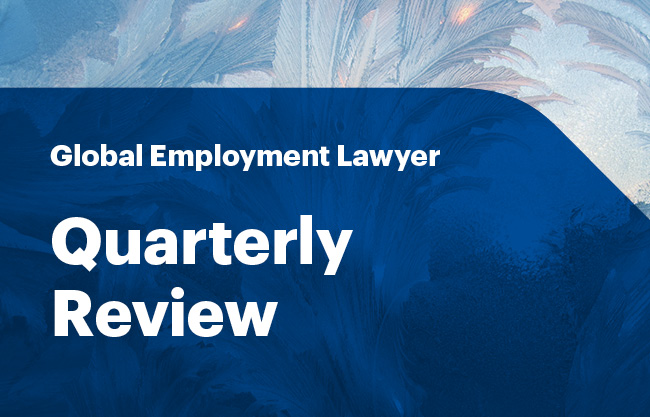 Global Employment Quarterly review