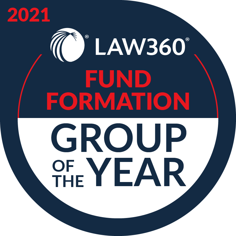 Law 360 Fund Formation group of the year