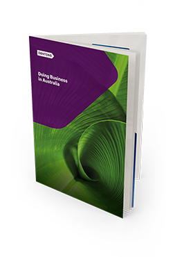 Booklet for Doing business in Australia guide