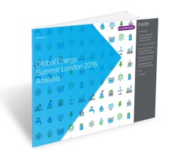 Global Energy Summit 2016 analysis