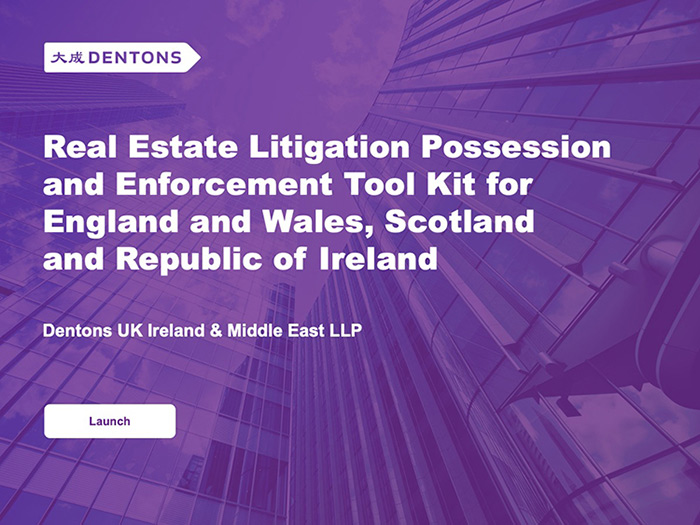 Real Estate Litigation interactive Possession and Enforcement Tool Kit