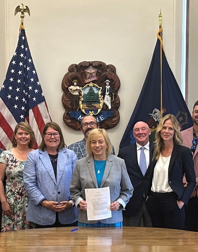 Maine Governor Janet Mills’ signing ceremony for LD 1063