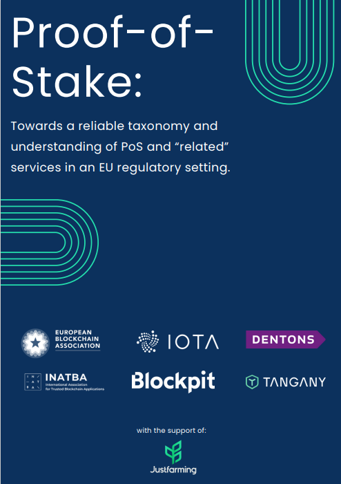 Proof of stake: towards a reliable taxonomy and understanding of PoS and "related" services in an EU regulatory setting
