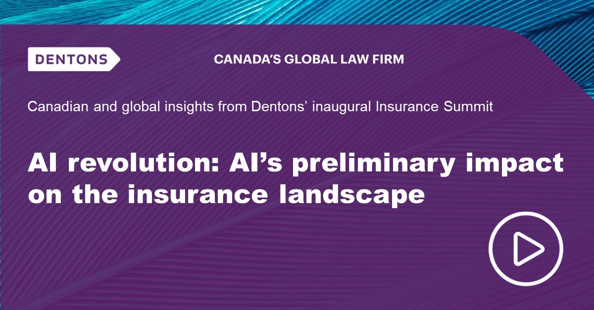AI revolution AI’s preliminary impact on the insurance landscape