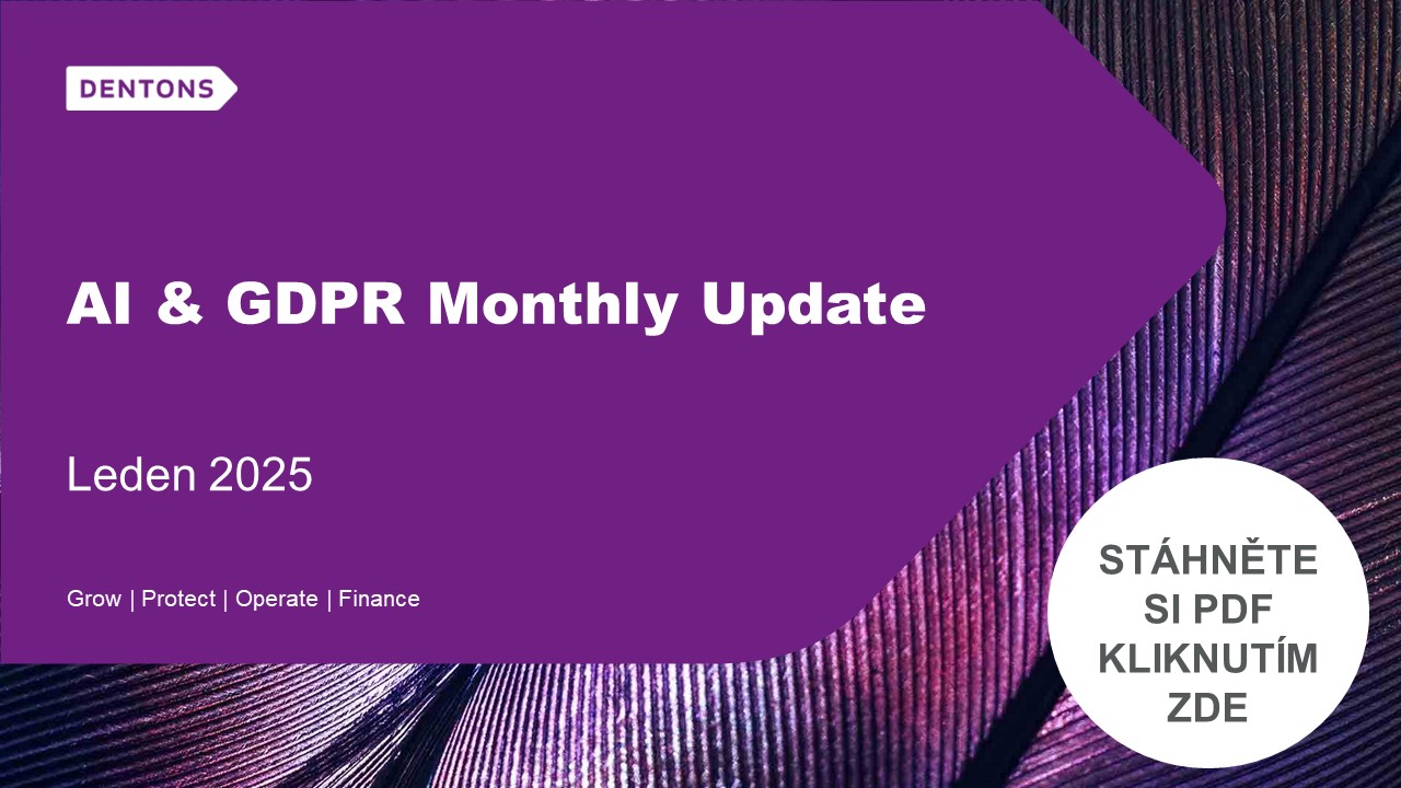 AI GDPR Monthly update banner