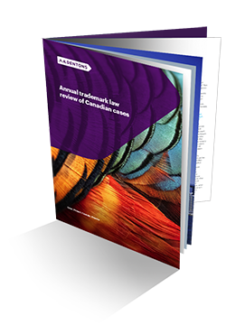Annual trademark law review of Canadian cases brochure
