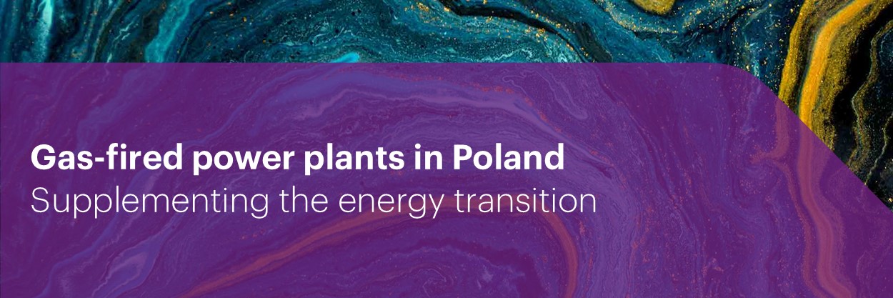 gas fired power plants in Poland banner