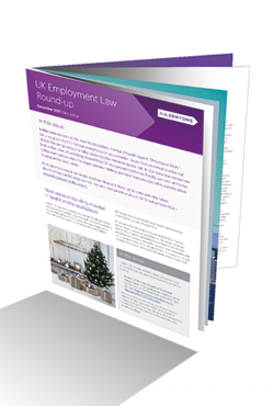 UK employment law round up 2017 booklet image