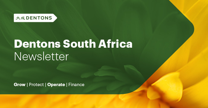 Dentons South Africa Newsletter Banner