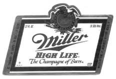 Logo for Miller: High Life - The Champagne of Beers
