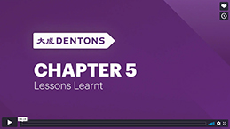 Video still Chapter 5 Lessons Learnt