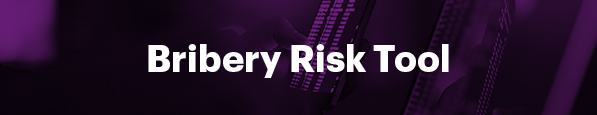 Dentons Bribery Risk Tool banner