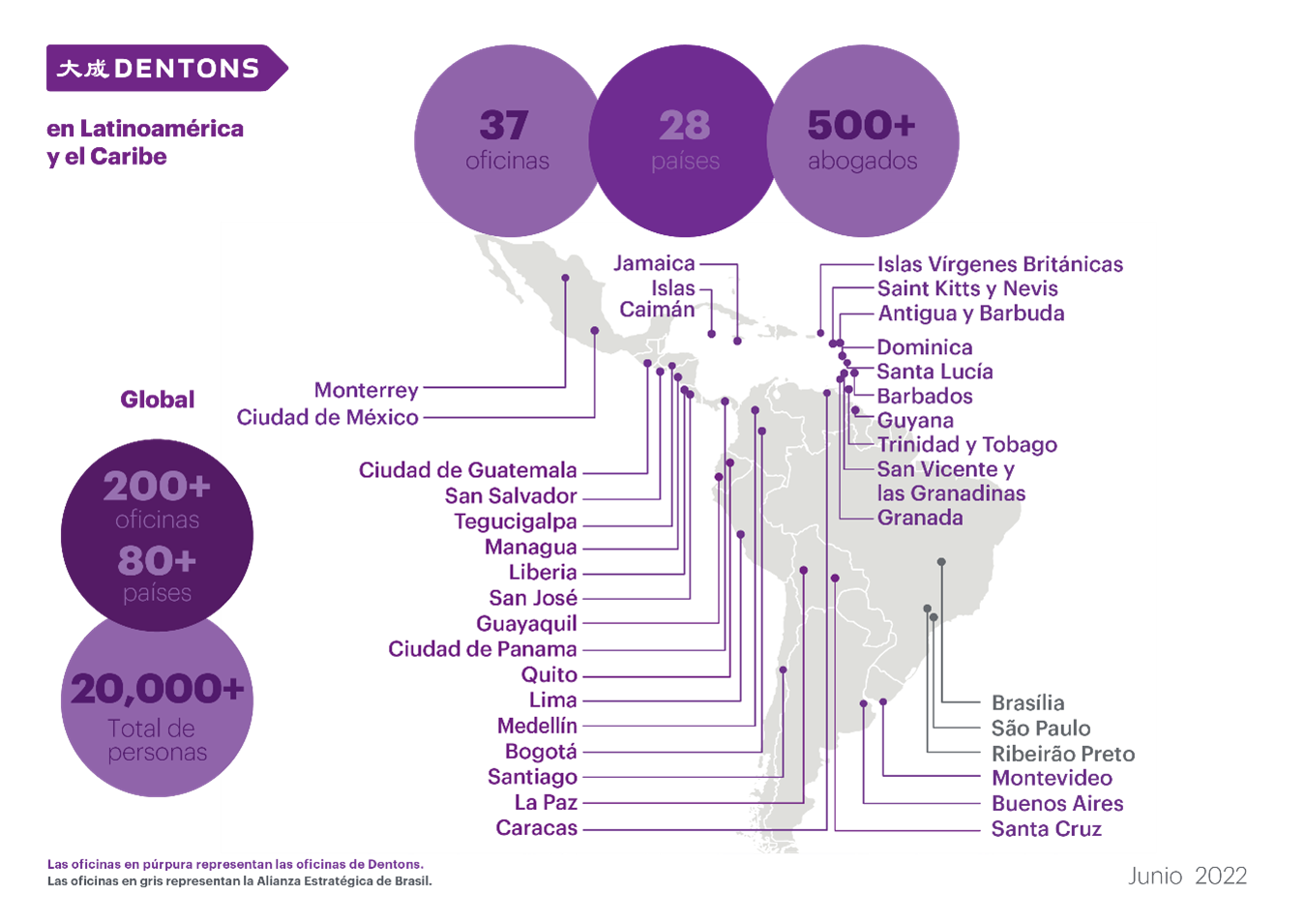 Dentons in Latin America and the Caribbean