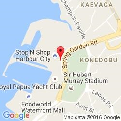 Port Moresby office location map