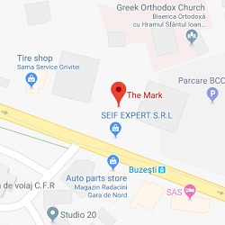Bucharest office location map