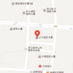 Zhoushan office location map