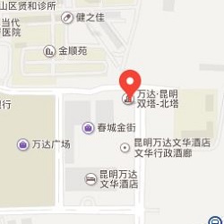 Kunming office location map