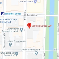 Dusseldorf office location map