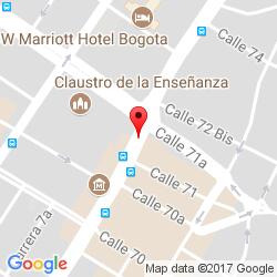 Bogota office location map