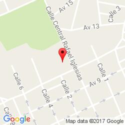 Guanacaste office location map