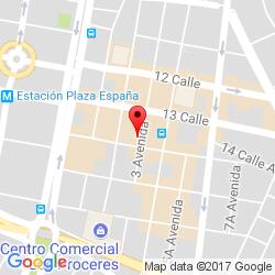 Guatemala City office location map